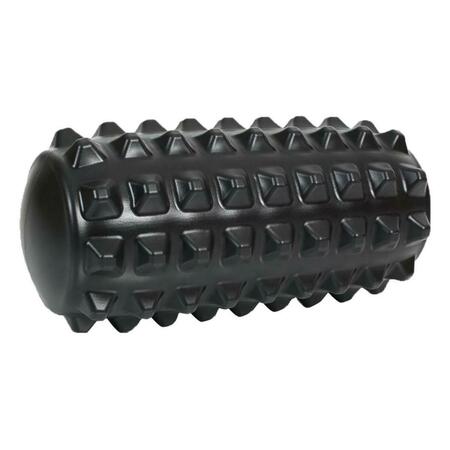 BUCK BONE ORGANICS Fabrication Enterprises Togu Actiroll Spiked Massage Roller, 21 x 10 in., Black 30-4460